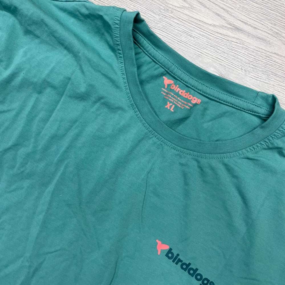 Birddogs T Shirt Mens XL Green Shmasters 24 Golf Graphic Cotton Blend